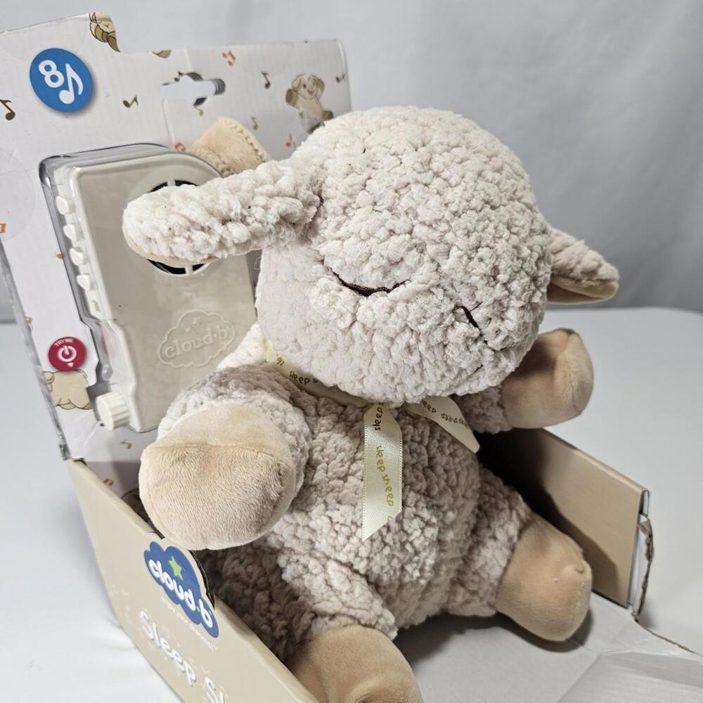 Cloud b Sleep Sheep On The Go White Noise Sound Machine New in Box Damaged Box - Picture 4 of 8